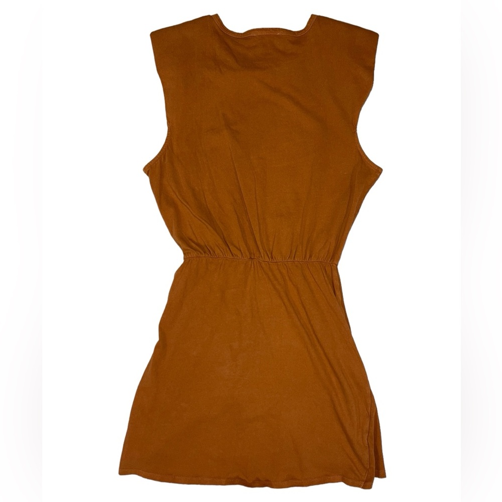 L Space Mini Dress Jesse Twist Front Sleeveless Cotton Jersey Knit Sz Small NEW - Picture 6 of 15